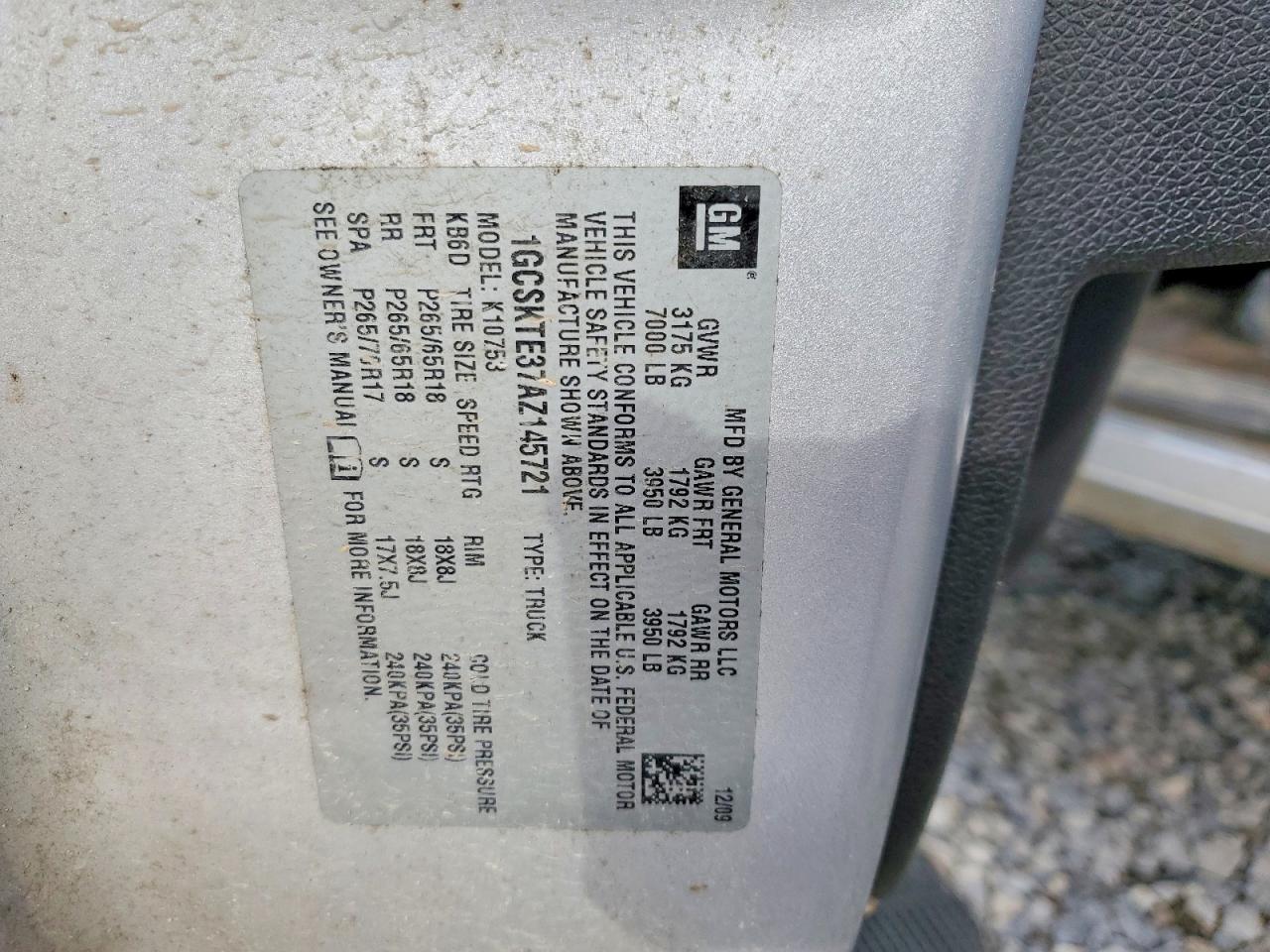 2010 Chevrolet Silverado K1500 LTZ