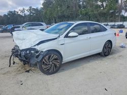 Volkswagen salvage cars for sale: 2019 Volkswagen Jetta sel Premium