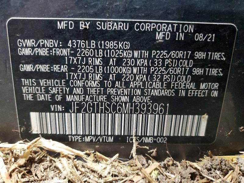 2021 Subaru Crosstrek Sport