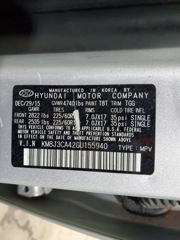 2016 Hyundai Tucson Limited