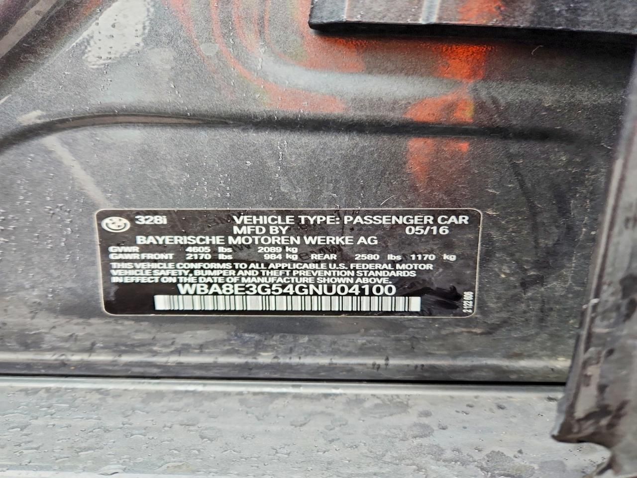 2016 BMW 328 xi Sulev