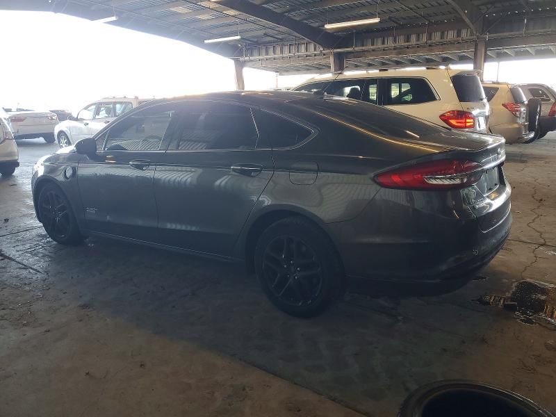 2018 Ford Fusion se Phev