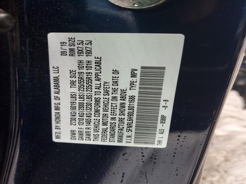 2020 Honda Odyssey Elite