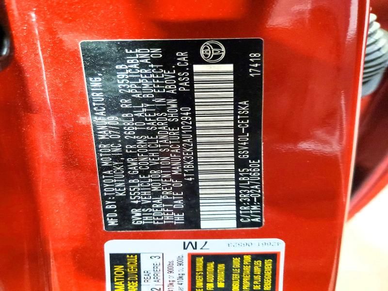 2010 Toyota Camry se