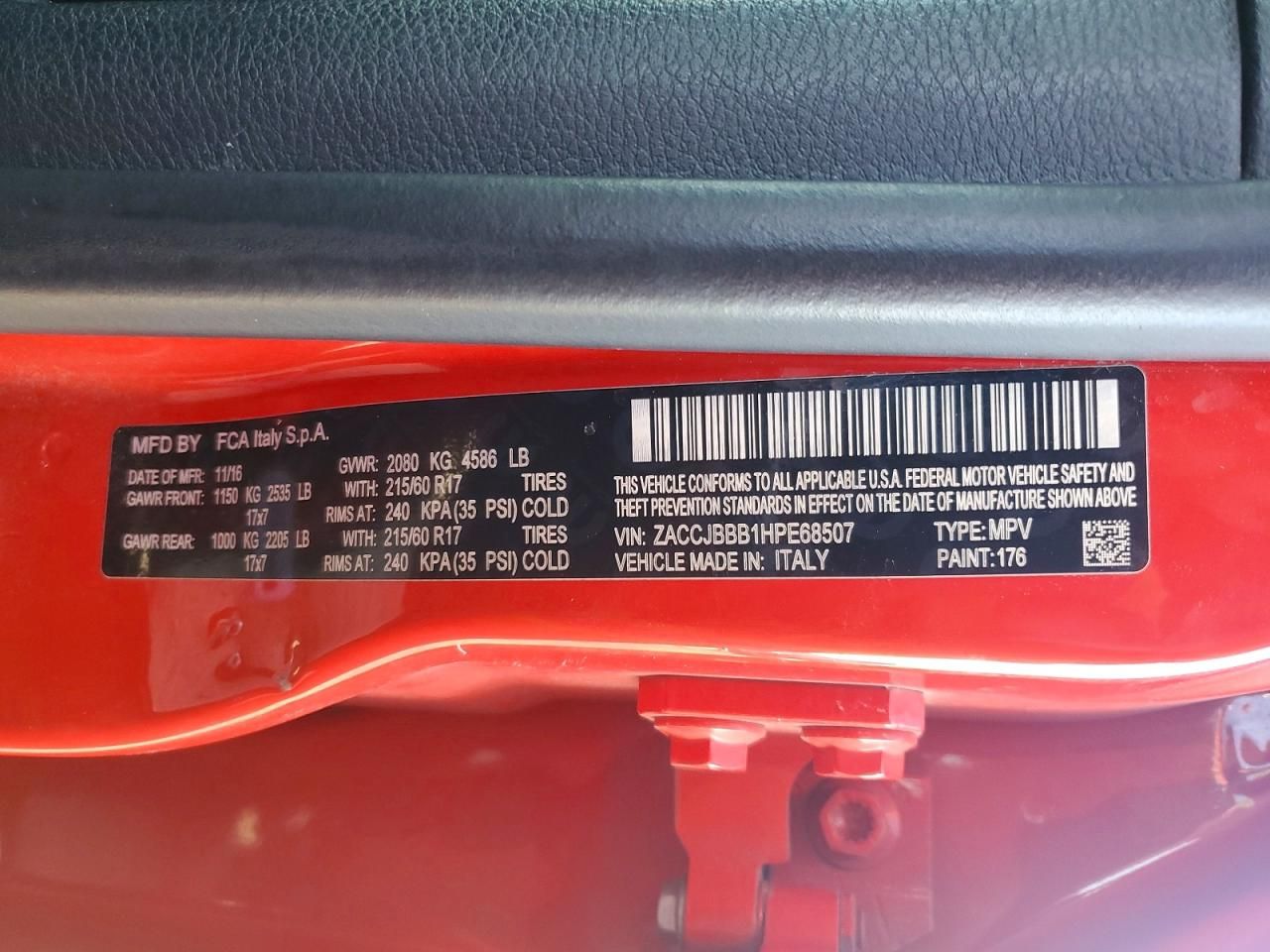 2017 Jeep Renegade Latitude