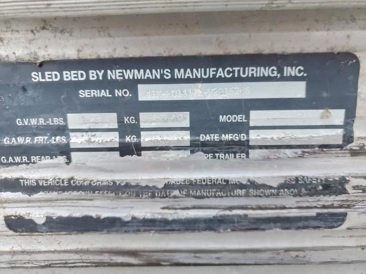 2000 Trailers 2000 Tpew 1STA810-1611