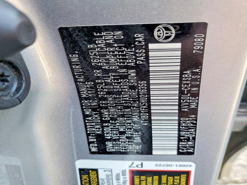 2017 Toyota Camry Hybrid