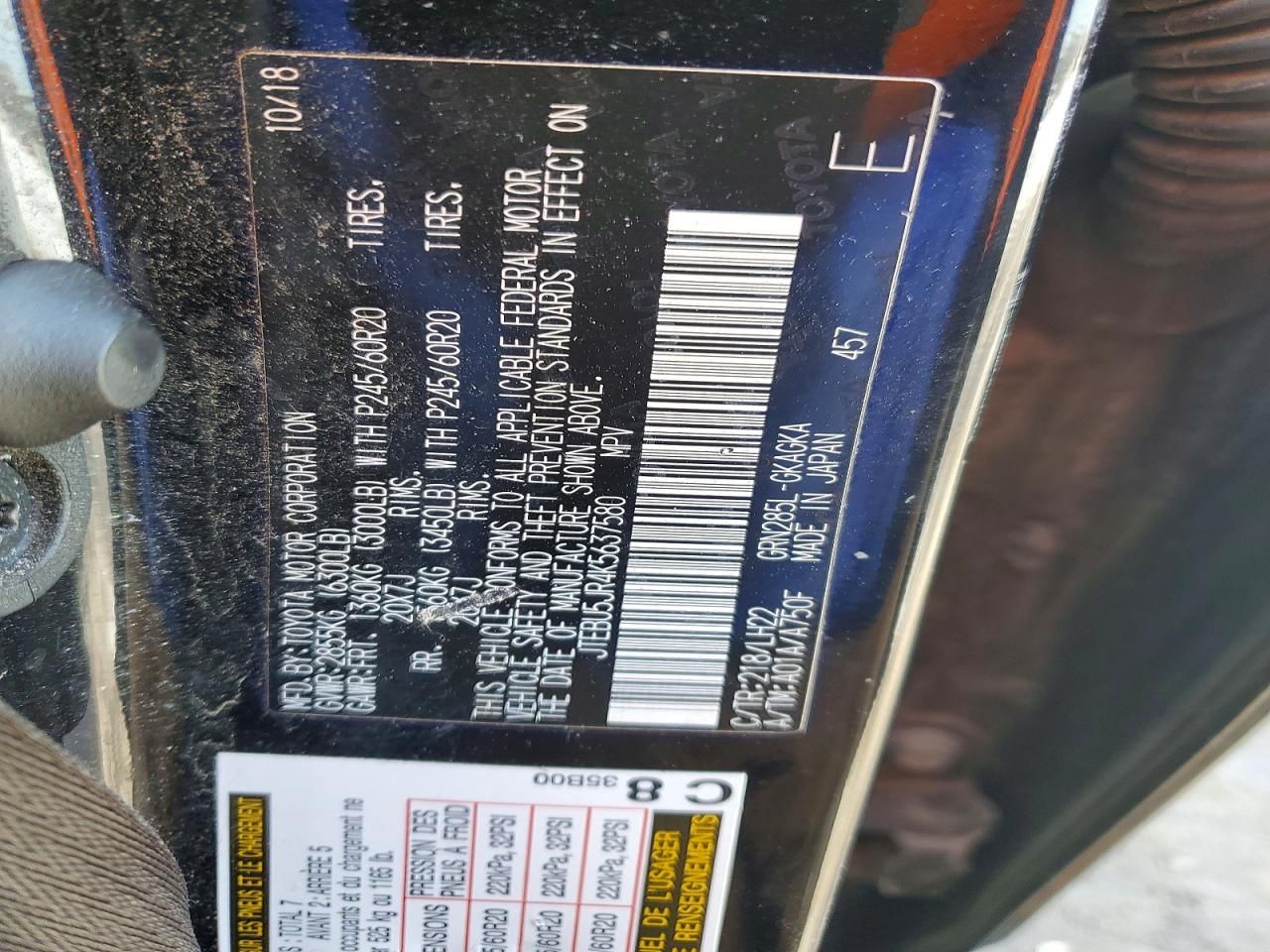 2019 Toyota 4runner Sr5/sr5 Premium