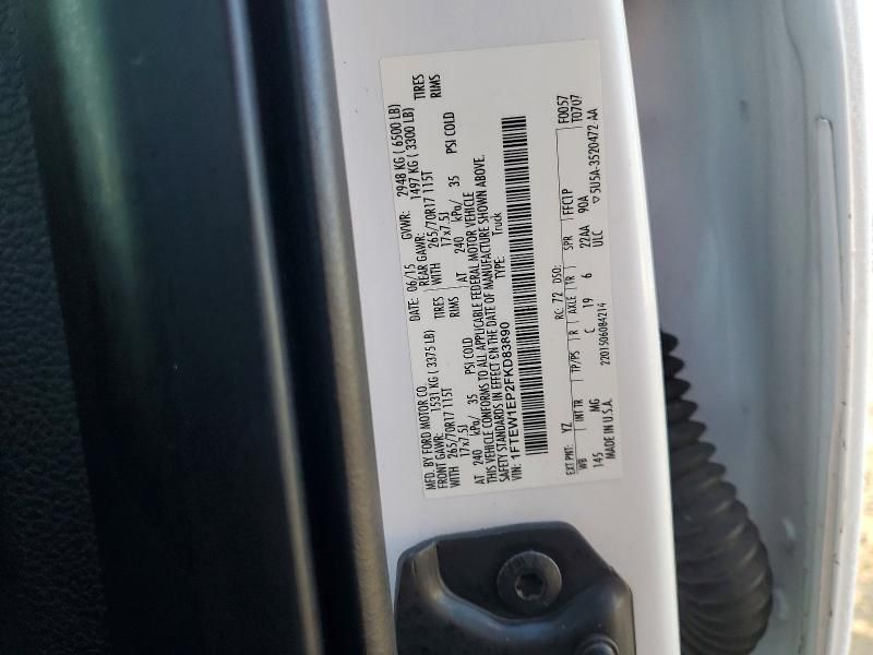 2015 Ford F150 Supercrew