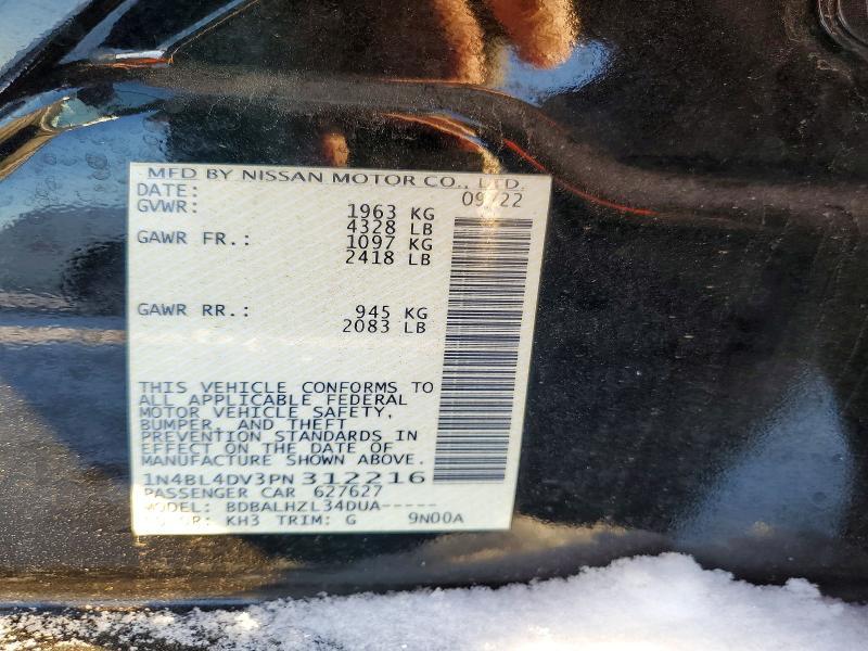 2023 Nissan Altima sv