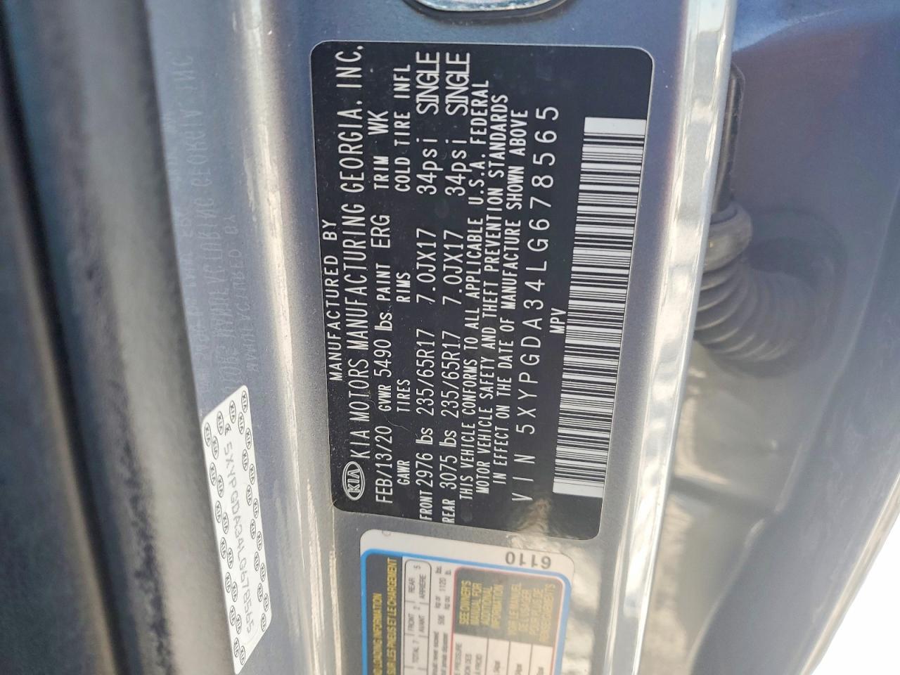 2020 KIA Sorento