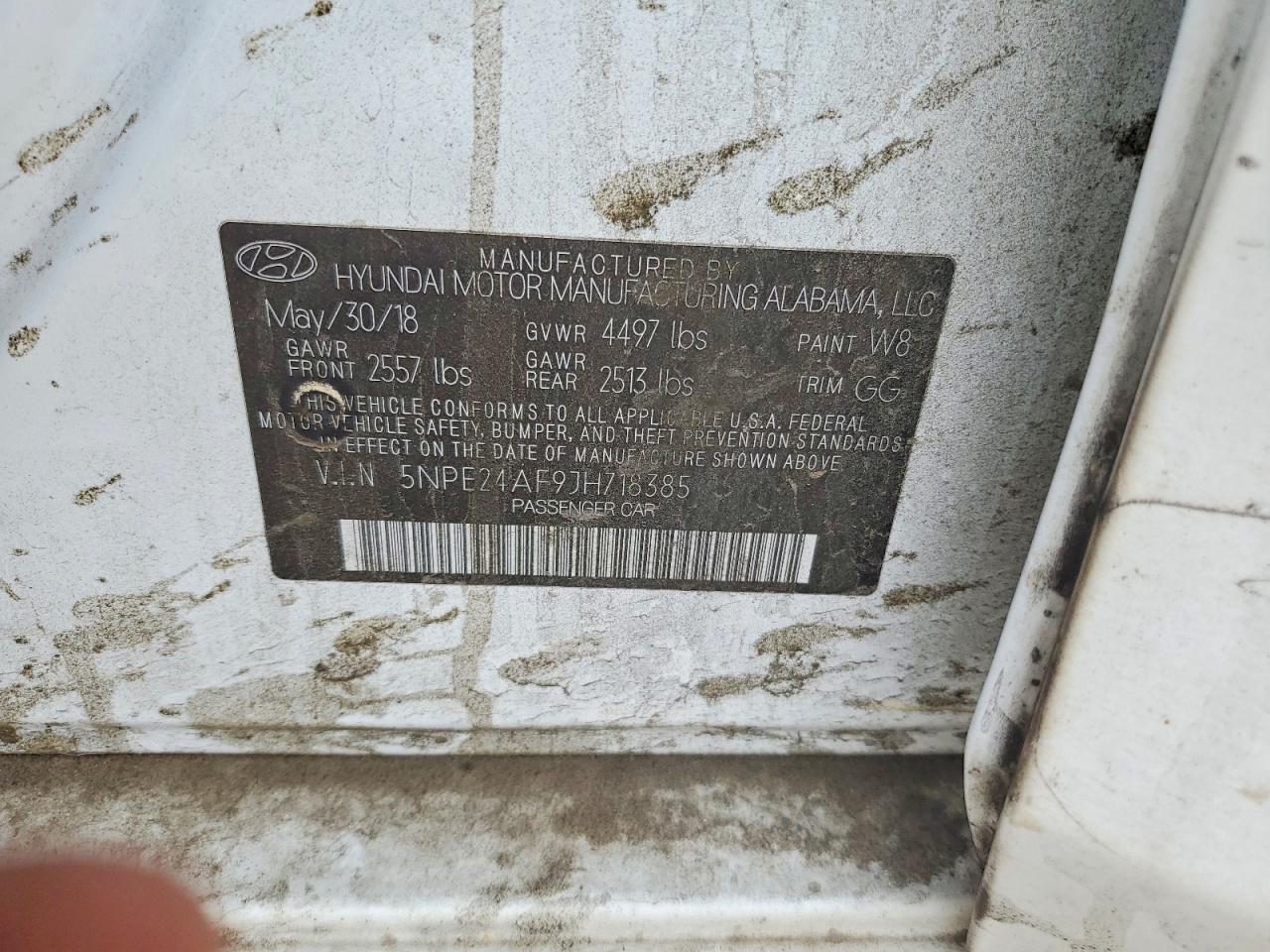 2018 Hyundai Sonata se