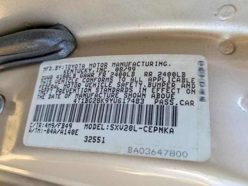 2000 Toyota Camry ce