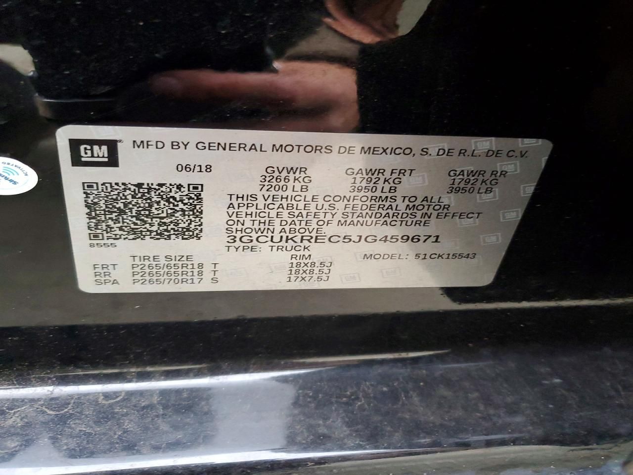 2018 Chevrolet Silverado K1500 lt