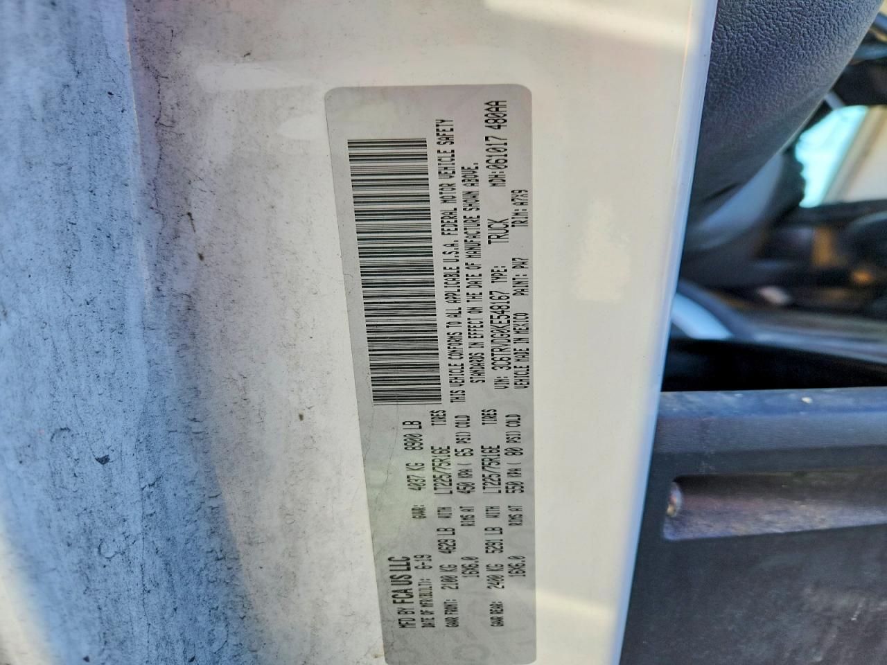 2019 Dodge Ram Promaster 2500 2500 High