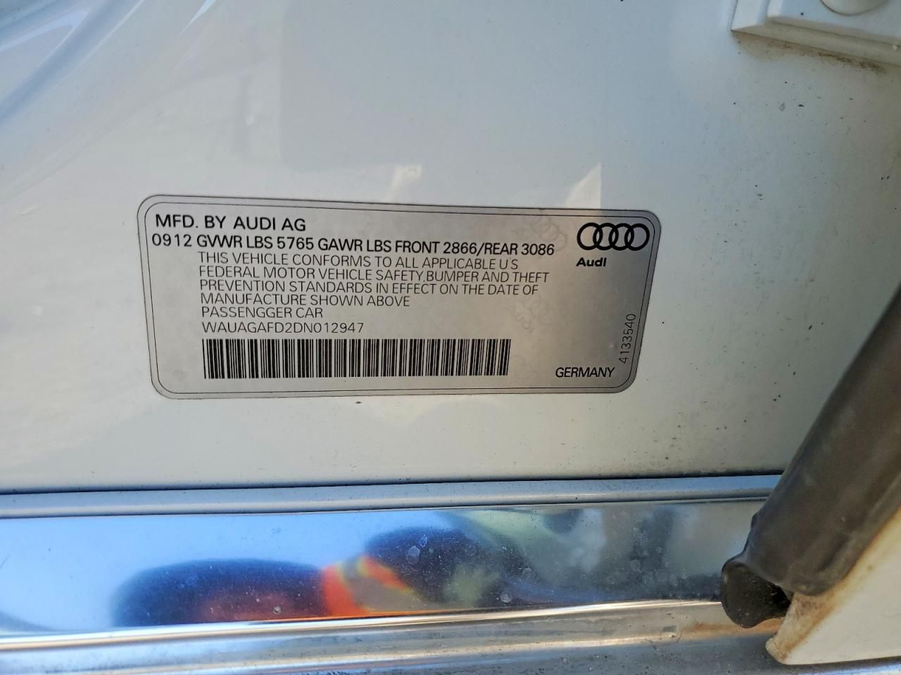 2013 Audi A8 Quattro