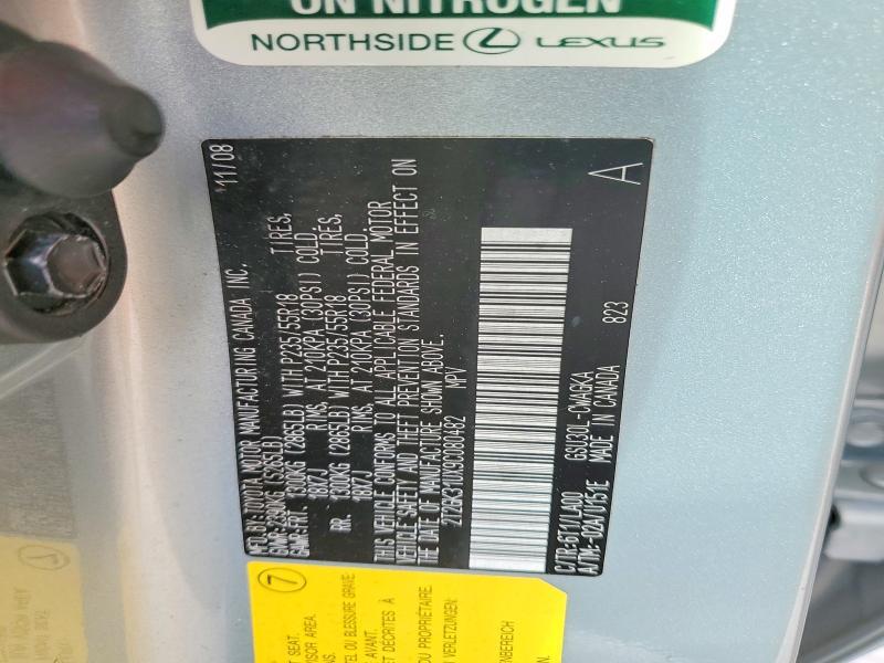 2009 Lexus Rx 350 Base