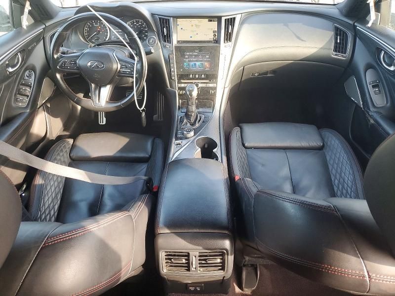 2021 Infiniti Q50 red Sport 400