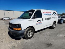 Chevrolet salvage cars for sale: 2017 Chevrolet Express G2500