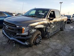 Salvage cars for sale from Copart Indianapolis, IN: 2018 Ford F150 Supercrew