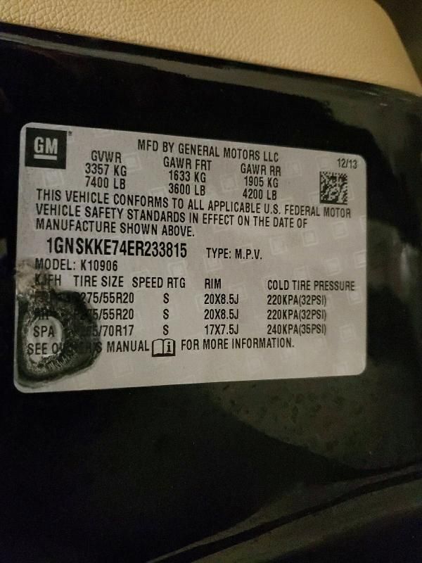 2014 Chevrolet Suburban K1500 ltz