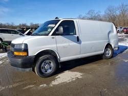 Salvage trucks for sale at Ellwood City, PA auction: 2024 Chevrolet Express G3500