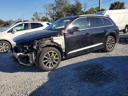 Audi salvage cars for sale: 2017 Audi Q7 Premium Plus