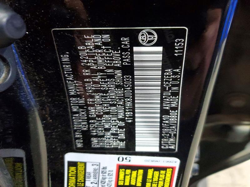 2018 Toyota Camry l