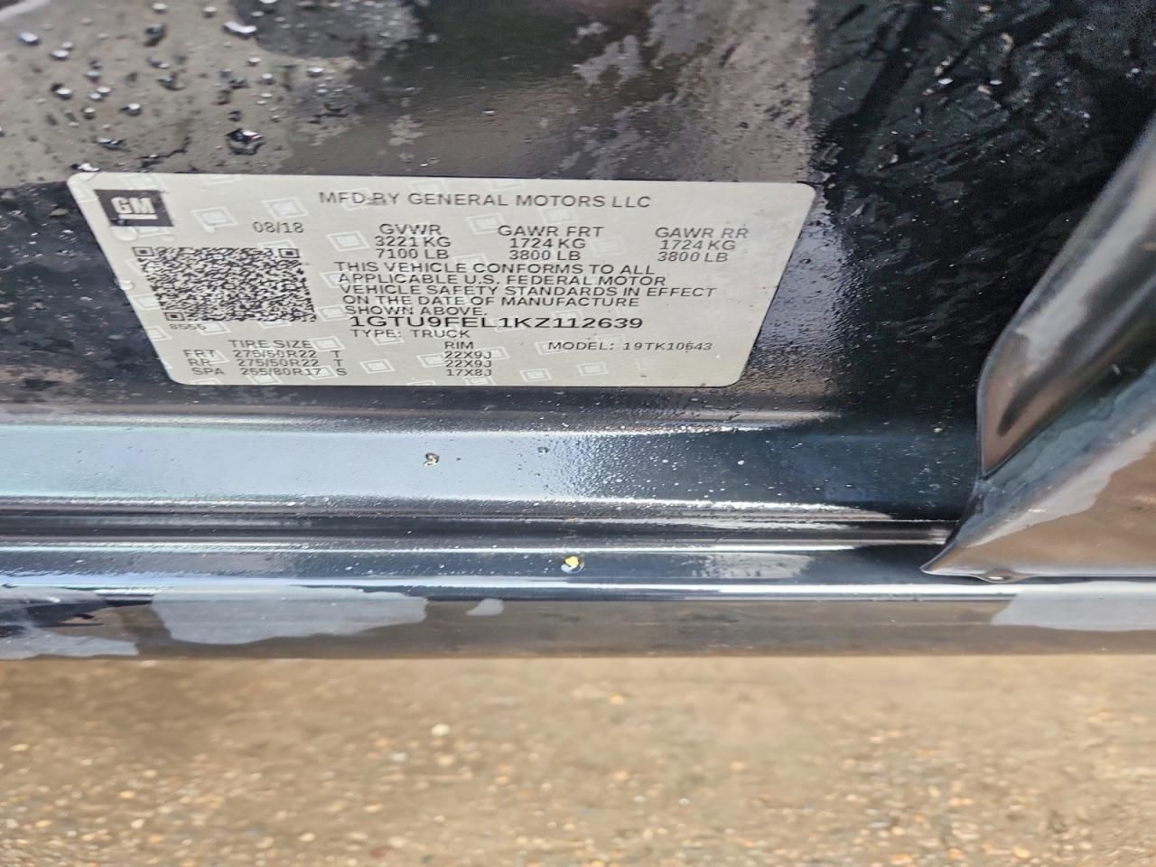 2019 GMC Sierra K1500 Denali