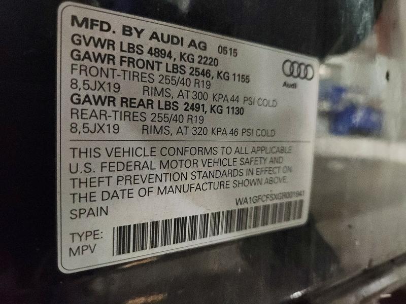 2016 Audi Q3 Prestige