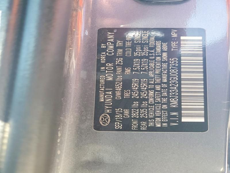 2016 Hyundai Tucson Limited