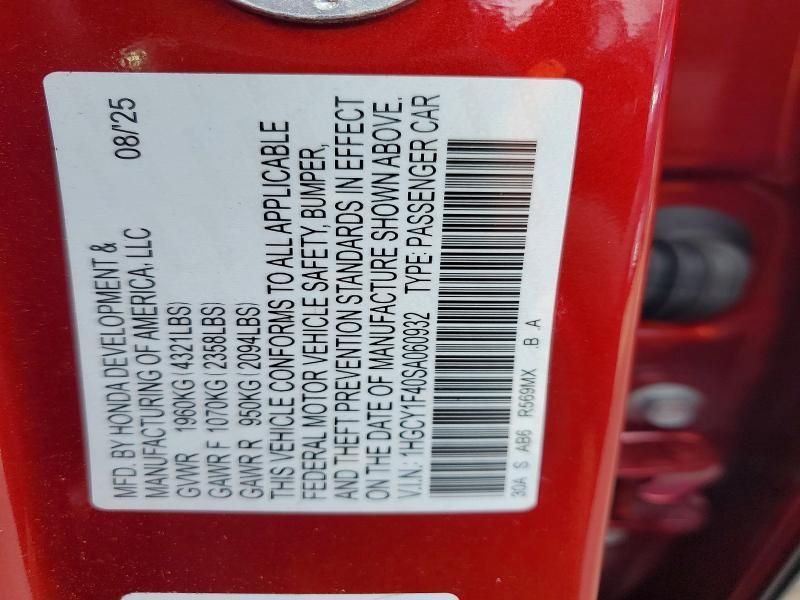 2025 Honda Accord se