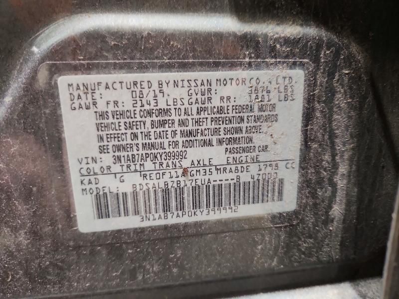 2019 Nissan Sentra s