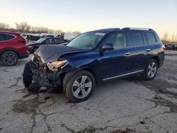 Toyota Highlander salvage cars for sale: 2013 Toyota Highlander Limited