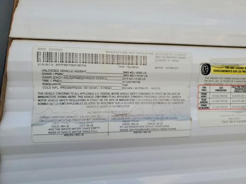 2021 Keystone Springdale