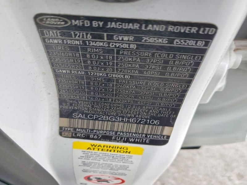 2017 Land Rover Discovery Sport se