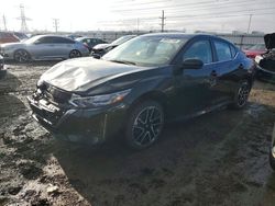 Salvage cars for sale from Copart Elgin, IL: 2024 Nissan Sentra sr