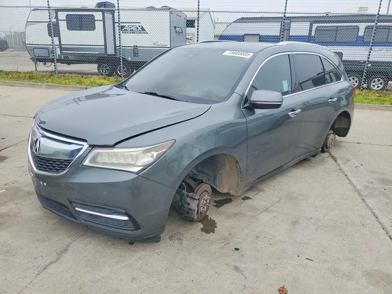 2016 Acura Mdx Advance