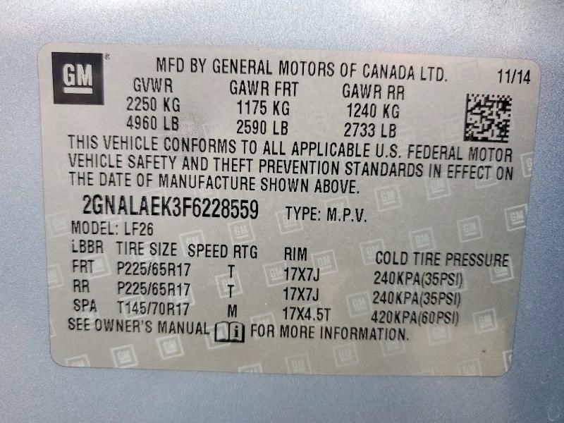 2015 Chevrolet Equinox ls