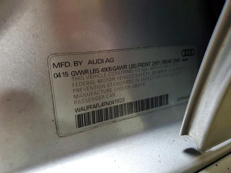 2015 Audi A4 Premium Plus