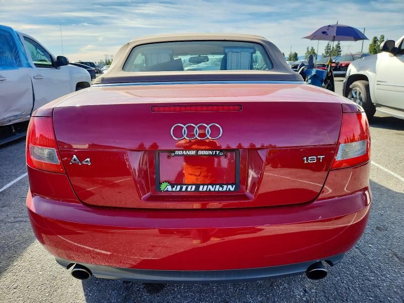 2006 Audi A4 1.8 Cabriolet