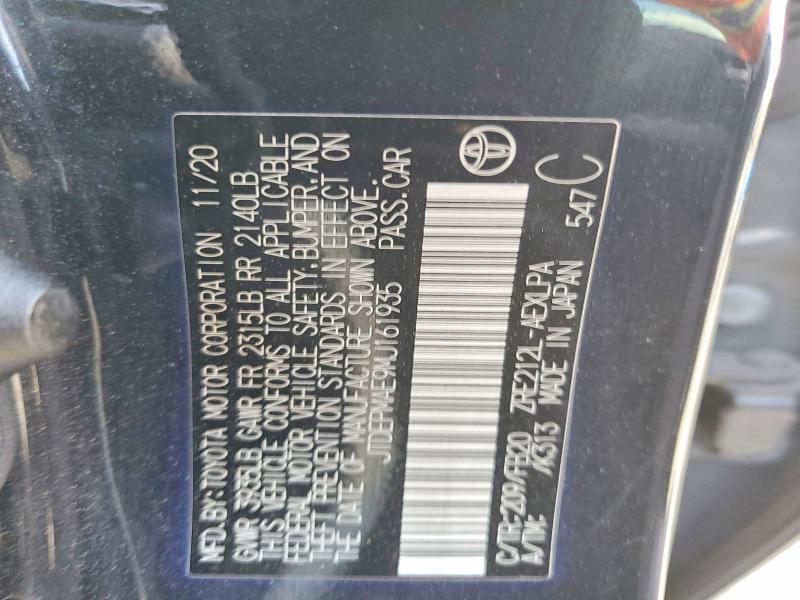 2021 Toyota Corolla le