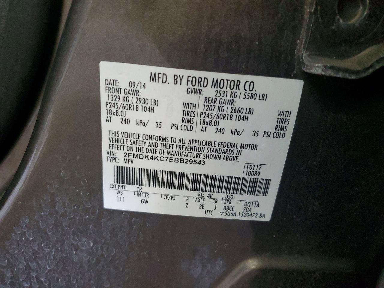 2014 Ford Edge Limited