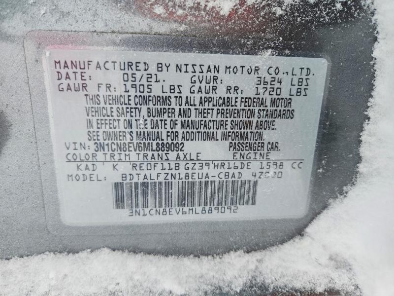 2021 Nissan Versa sv