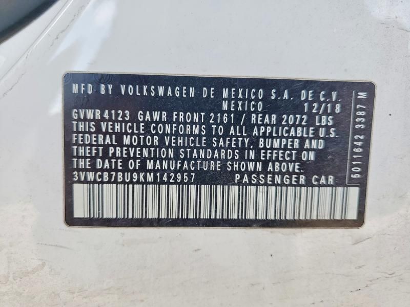 2019 Volkswagen Jetta s