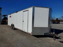 Salvage trucks for sale at Rogersville, MO auction: 2018 Cynergy Enclosed Uti ADVANCEDCCL.528TA3