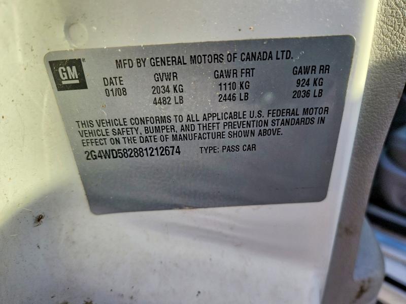 2008 Buick Lacrosse cxl