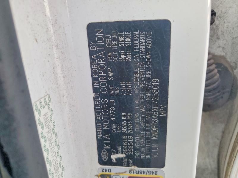 2017 KIA Sportage sx