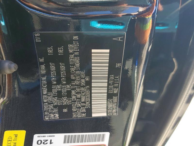 2016 Toyota Sienna xle 8-passenger