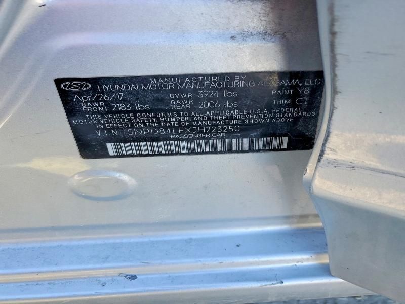 2018 Hyundai Elantra sel